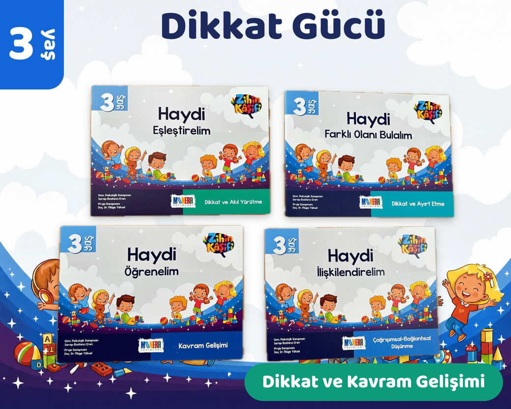 Zihin Kâşifi Dikkat Gücü seti kapağı