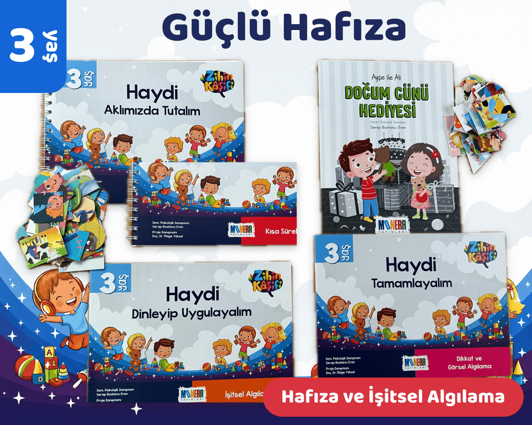 Zihin Kâşifi Güçlü Hafıza seti kapağı
