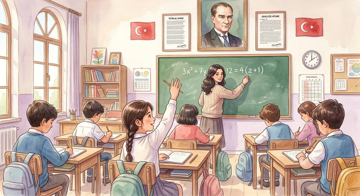 Öğretmen, bir öğrenciye cevap vermeden önce düşünmesi ve plan yapması için zaman tanıyor.