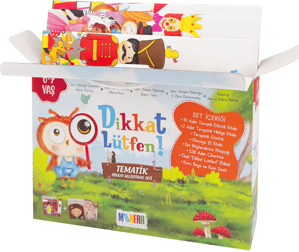 Dikkat Lütfen! 6-7 Yaş Tematik Dikkat Geliştirme Seti - Görsel 3