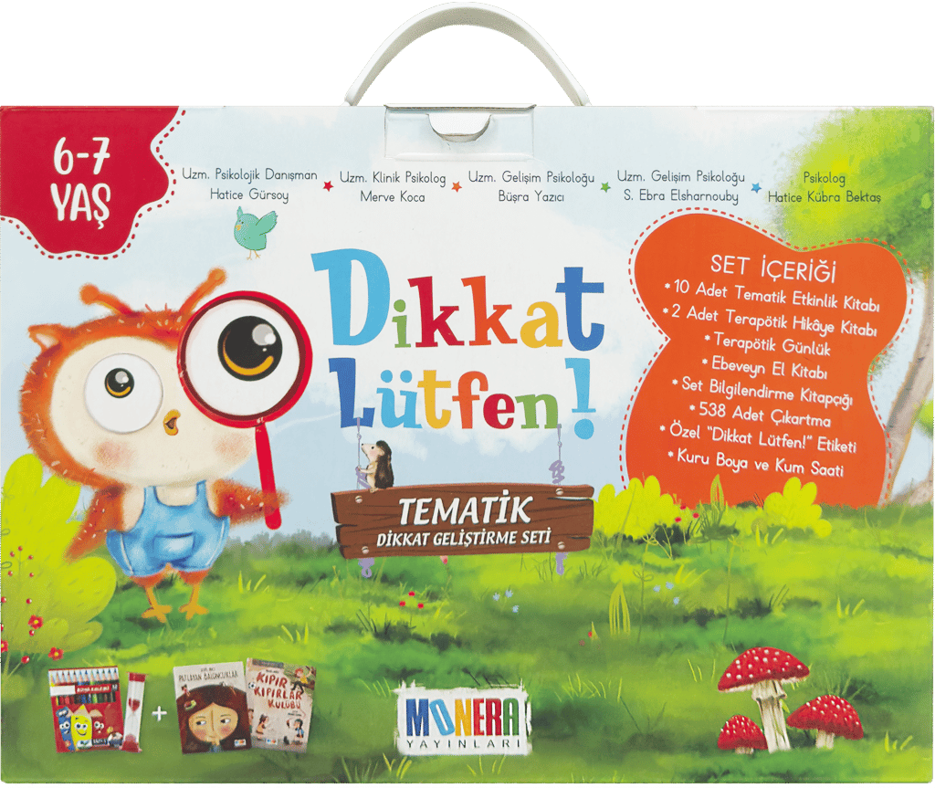 Dikkat Lütfen! 6-7 Yaş Tematik Dikkat Geliştirme Seti - Görsel 1