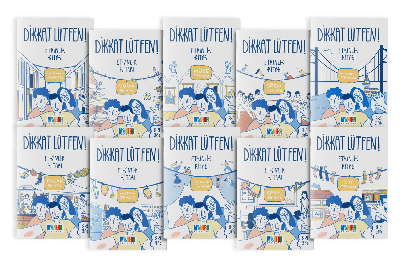 Dikkat Lütfen! 8-9 Yaş Tematik Dikkat Geliştirme Seti - Görsel 5