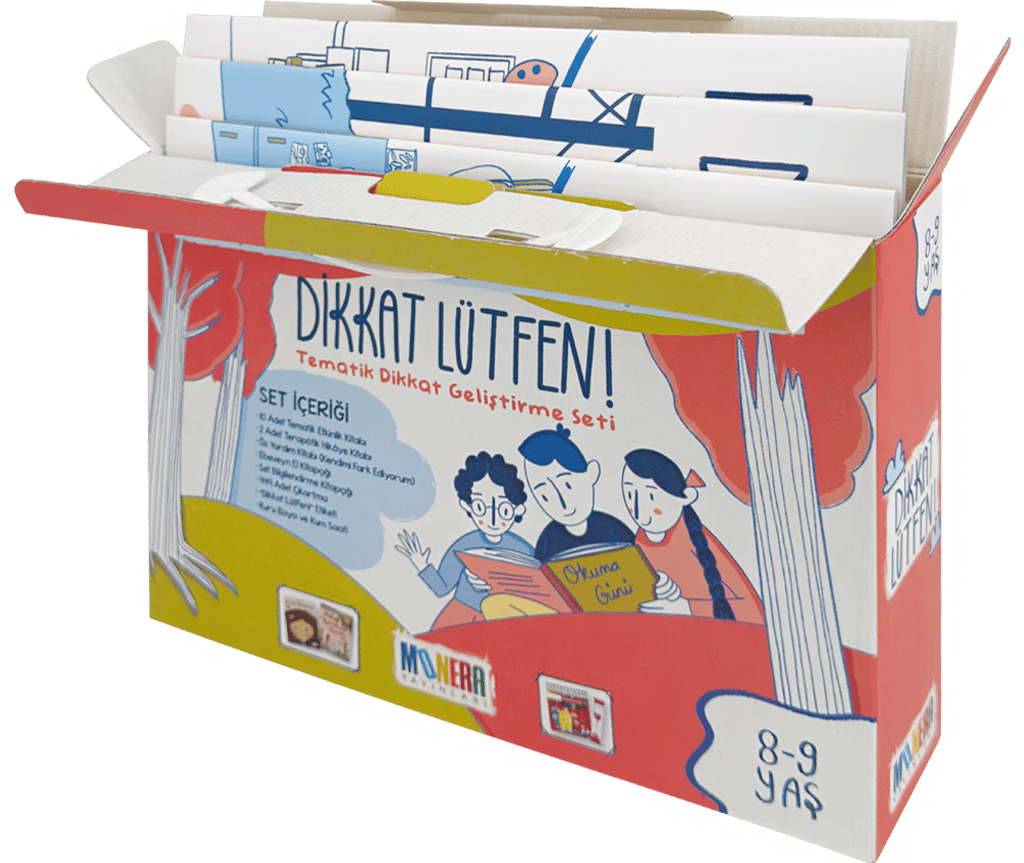Dikkat Lütfen! 8-9 Yaş Tematik Dikkat Geliştirme Seti - Görsel 3