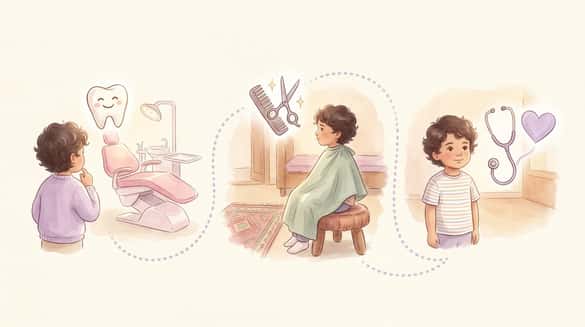 Çocuklarda Korku ve Kaygı: Diş Hekimi, Berber ve Doktor Korkusunu Yenmek