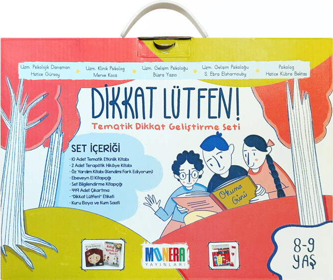 Dikkat Lütfen! 8-9 Yaş Tematik Dikkat Geliştirme Seti
